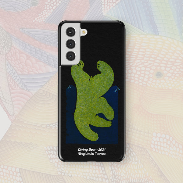 Diving Bear - Ningiukulu Teevee - Android Case