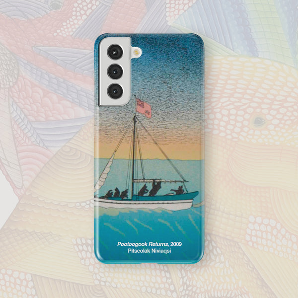 Pootogook Returns - Pitseolak Niviaqsi - Android Case