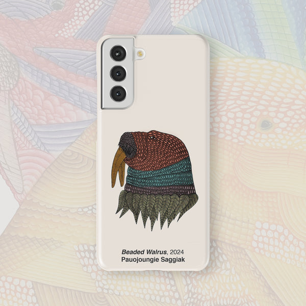Beaded Walrus - Pauojoungie Saggiak - Android Case