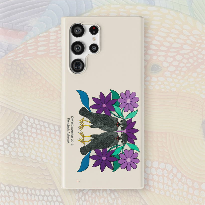 Owl’s Courtship - Kenojuak Ashevak - Android Case