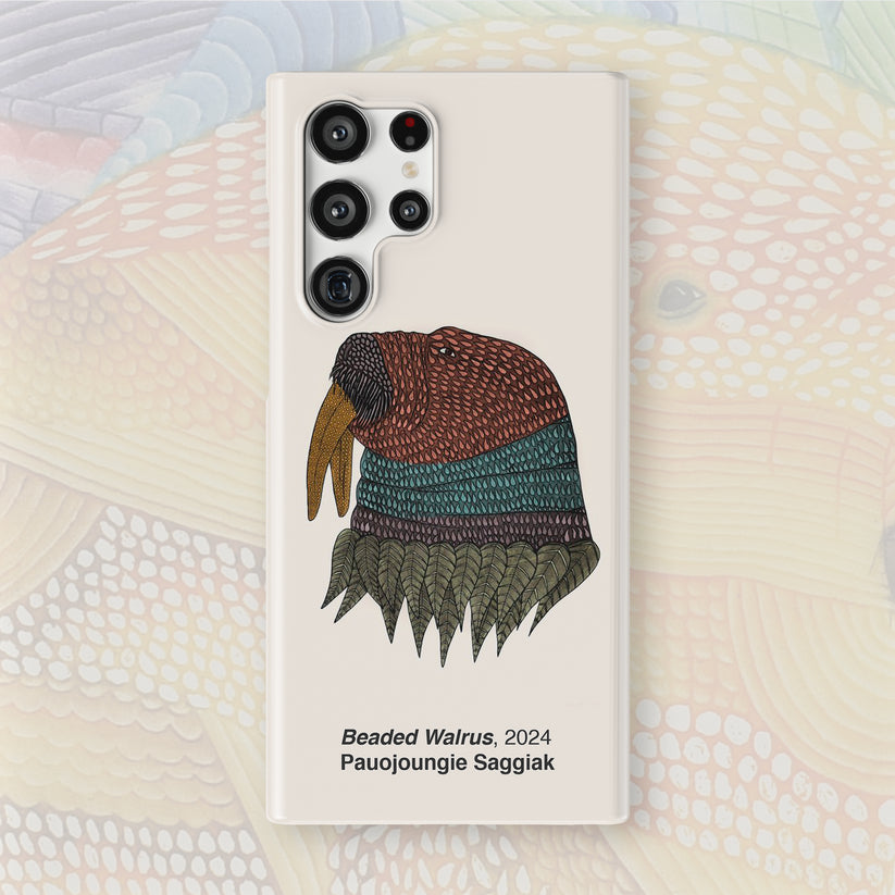 Beaded Walrus - Pauojoungie Saggiak - Android Case