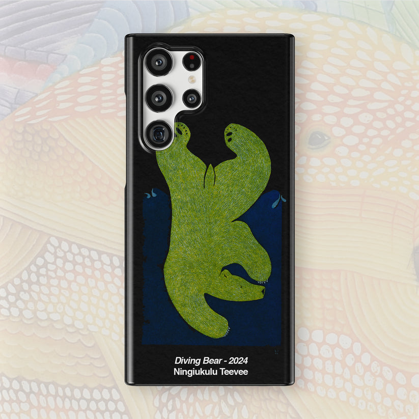 Diving Bear - Ningiukulu Teevee - Android Case