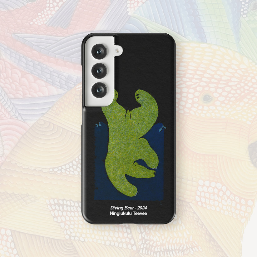 Diving Bear - Ningiukulu Teevee - Android Case