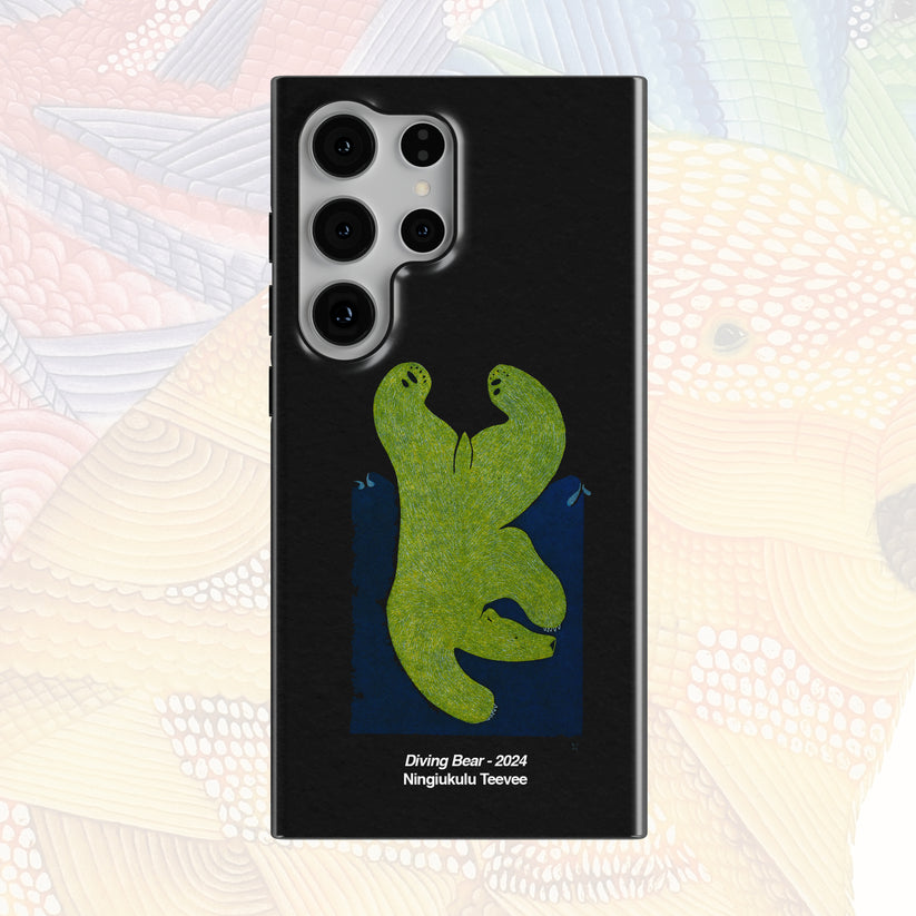 Diving Bear - Ningiukulu Teevee - Android Case