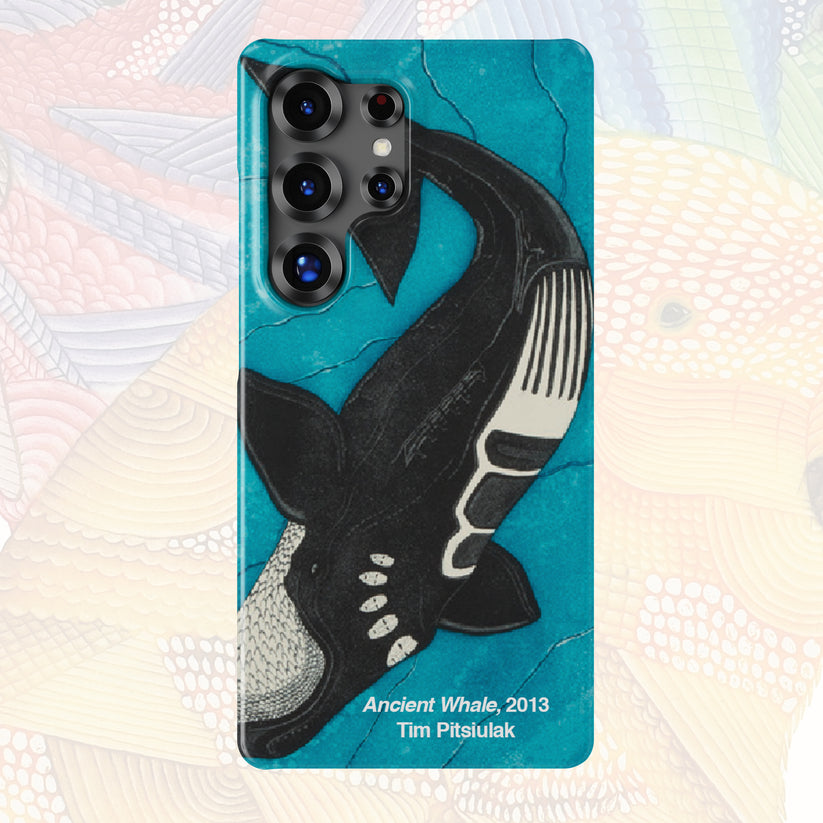 Ancient Whale - Tim Pitsiulak - Android Case