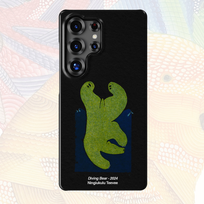 Diving Bear - Ningiukulu Teevee - Android Case