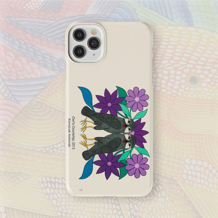 Owl’s Courtship - Kenojuak Ashevak - iPhone Case