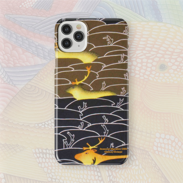 Seasonal Migration - Qiatsuq Niviaqsi - iPhone Case