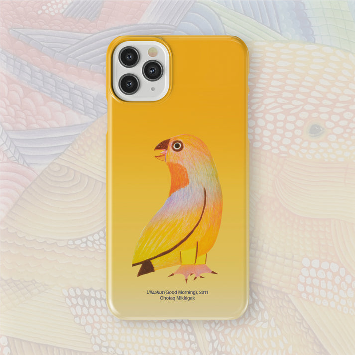 Ullaakut (Good Morning) - Ohotaq Mikkigak - iPhone Case