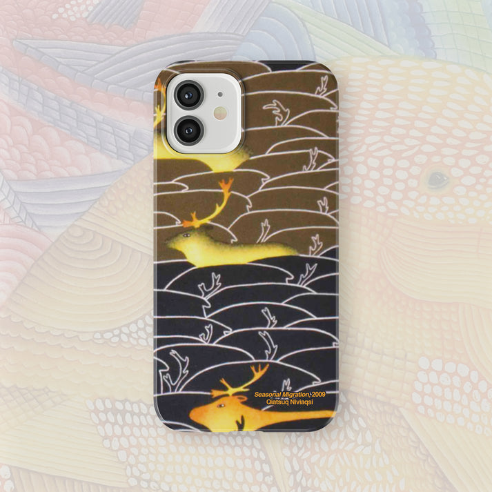 Seasonal Migration - Qiatsuq Niviaqsi - iPhone Case