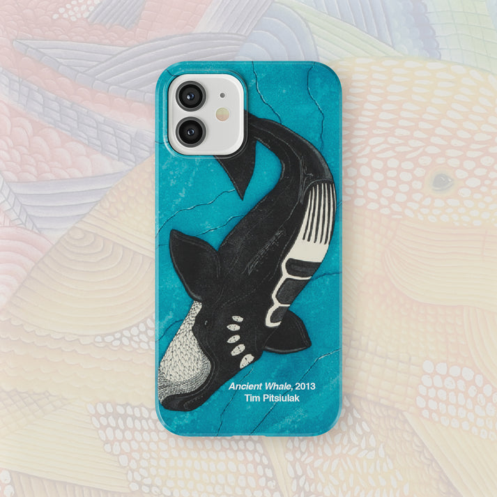Ancient Whale - Tim Pitsiulak - iPhone Case