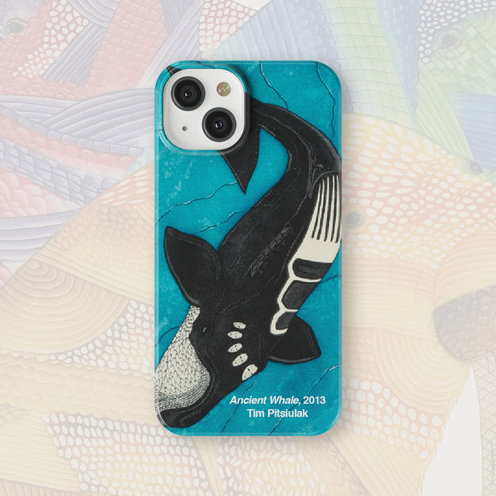 Ancient Whale - Tim Pitsiulak - iPhone Case