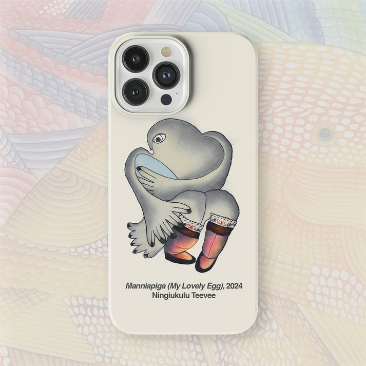 Manniapiga (My Lovely Egg) - Ningiukulu Teevee - iPhone Case