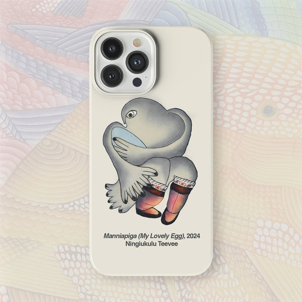 Manniapiga (My Lovely Egg) - Ningiukulu Teevee - iPhone Case