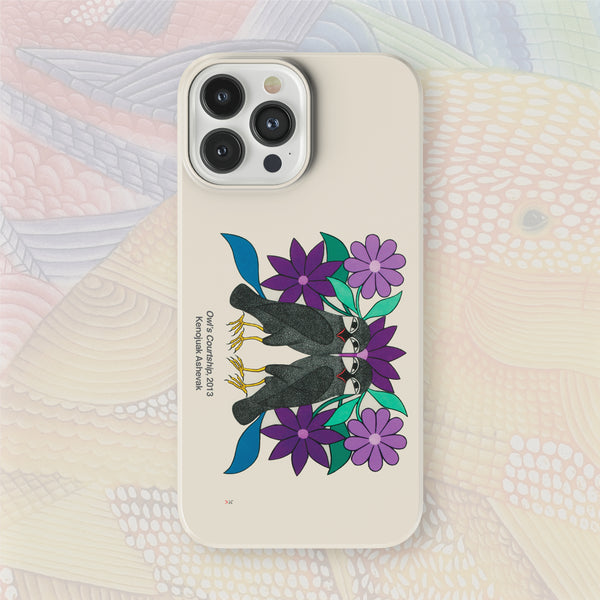 Owl’s Courtship - Kenojuak Ashevak - iPhone Case