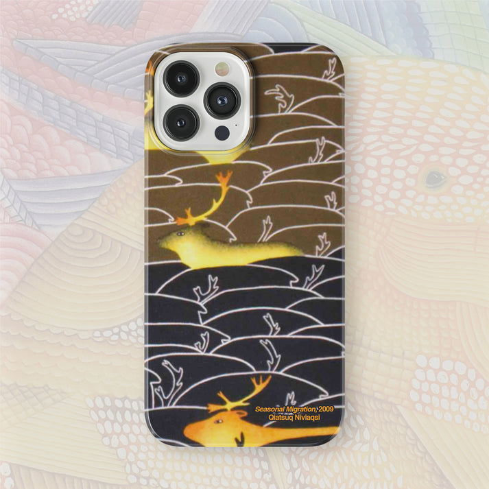 Seasonal Migration - Qiatsuq Niviaqsi - iPhone Case