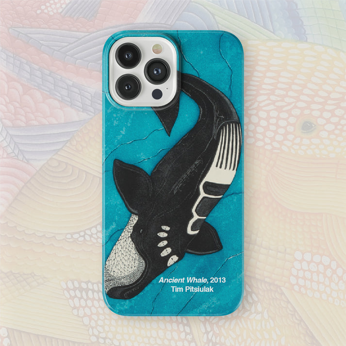 Ancient Whale - Tim Pitsiulak - iPhone Case