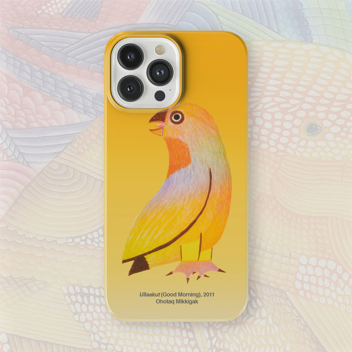 Ullaakut (Good Morning) - Ohotaq Mikkigak - iPhone Case