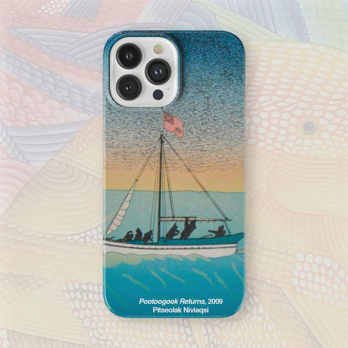 Pootogook Returns - Pitseolak Niviaqsi - iPhone Case