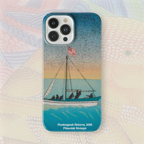 Pootogook Returns - Pitseolak Niviaqsi - iPhone Case