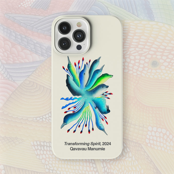 Transforming Spirit - Qavavau Manumie - iPhone Case
