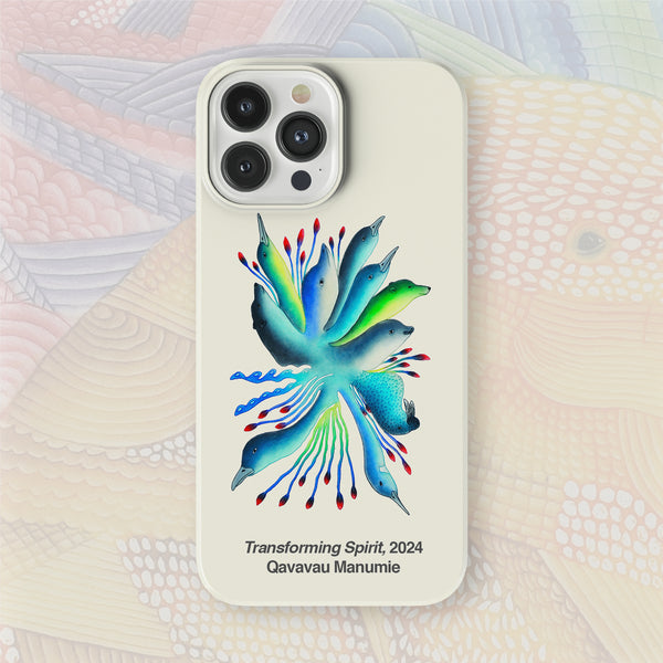 Transforming Spirit - Qavavau Manumie - iPhone Case