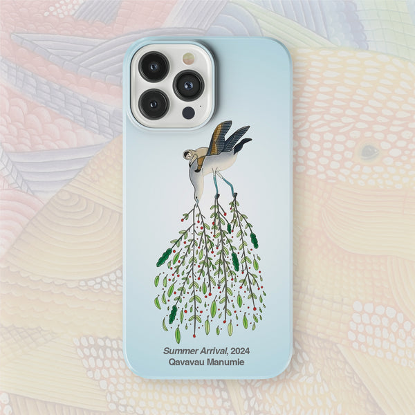 Summer Arrival - Qavavau Manumie - iPhone Case