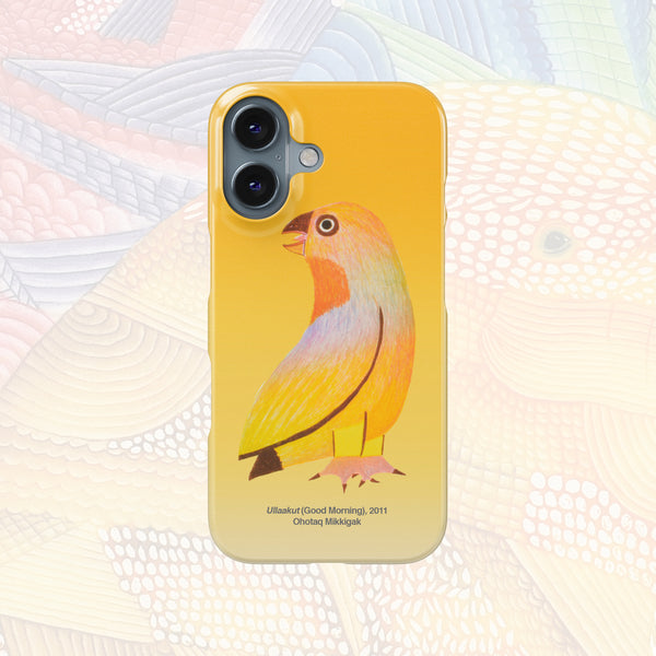 Ullaakut (Good Morning) - Ohotaq Mikkigak - iPhone Case
