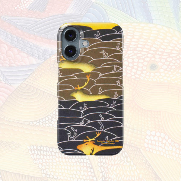 Seasonal Migration - Qiatsuq Niviaqsi - iPhone Case