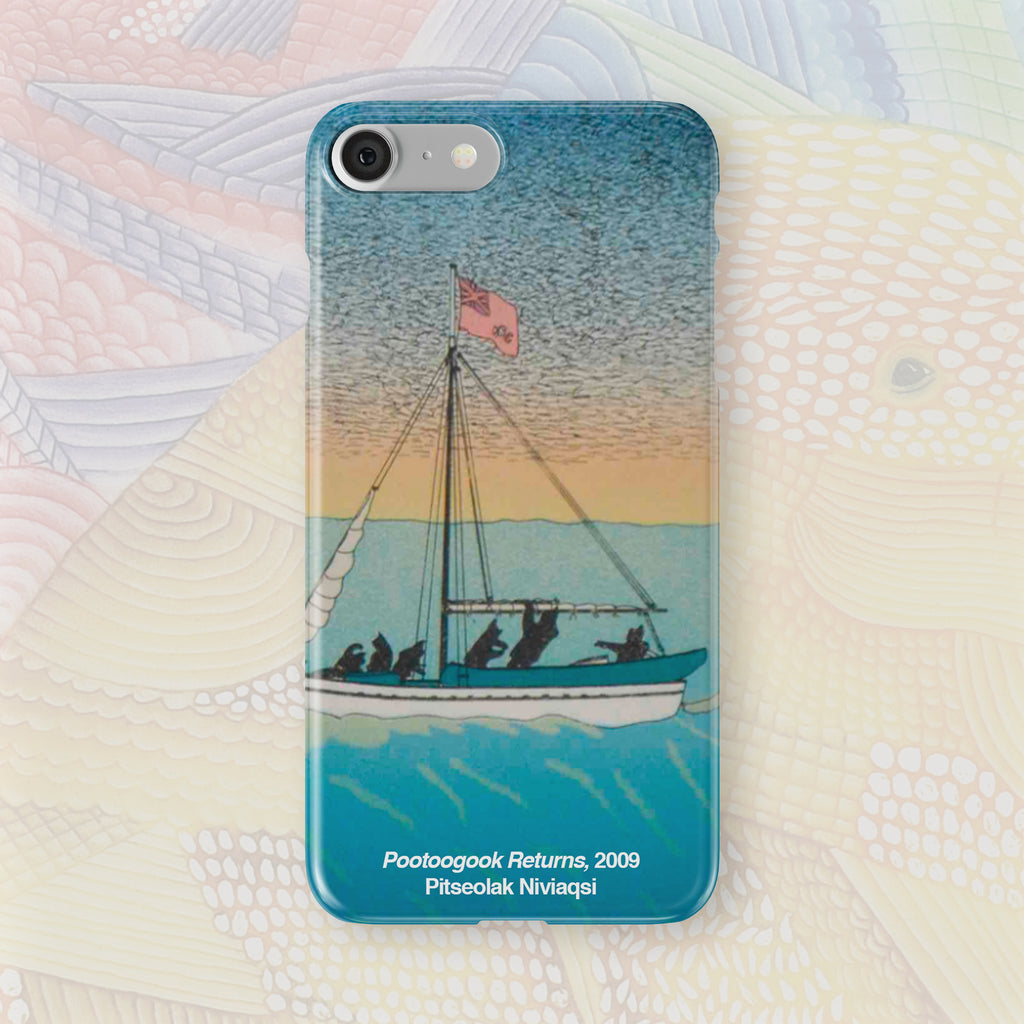 Summer Arrival - Qavavau Manumie - iPhone Case
