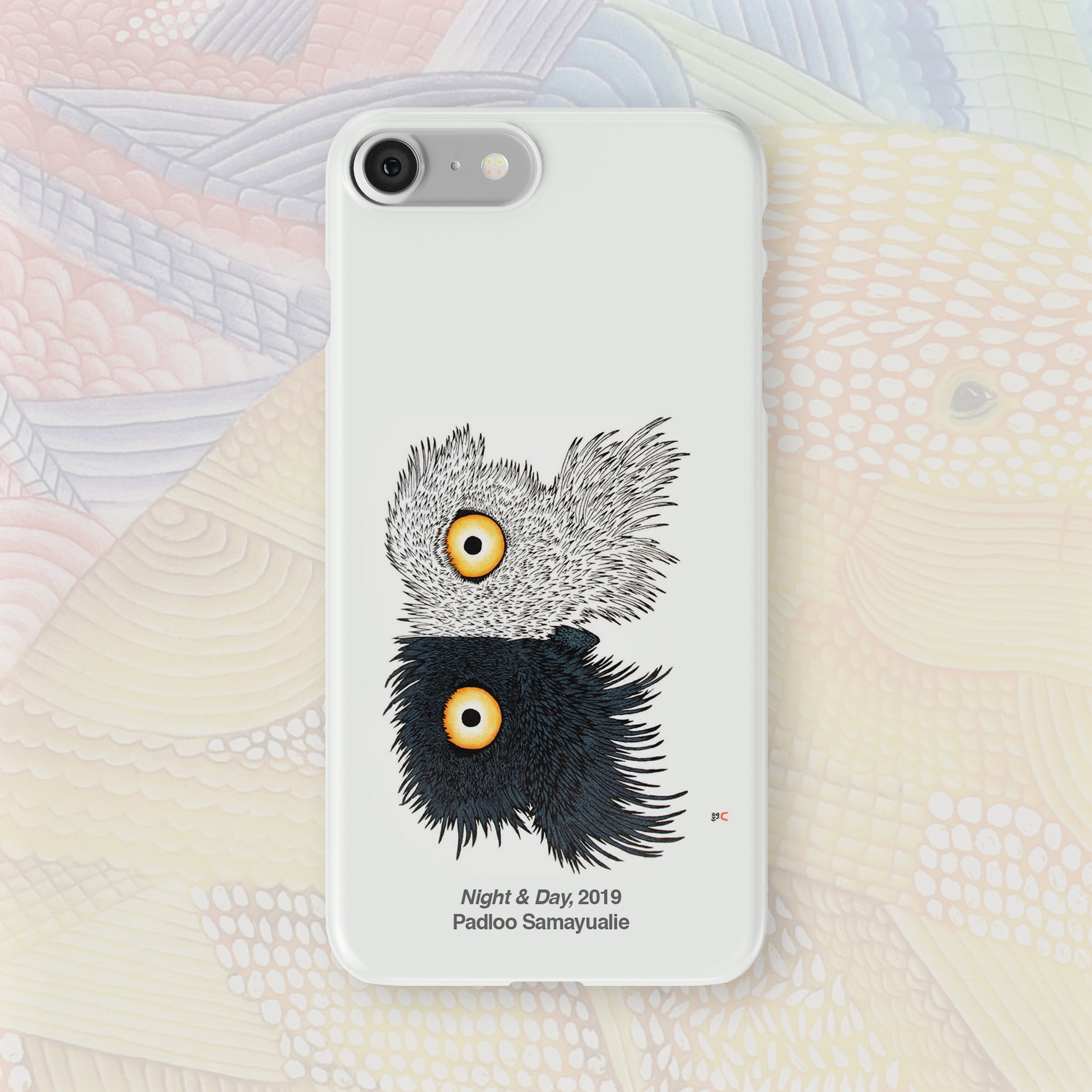 Night & Day - Padloo Samayualie - iPhone Case