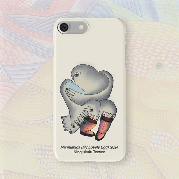 Manniapiga (My Lovely Egg) - Ningiukulu Teevee - iPhone Case