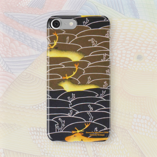 Seasonal Migration - Qiatsuq Niviaqsi - iPhone Case