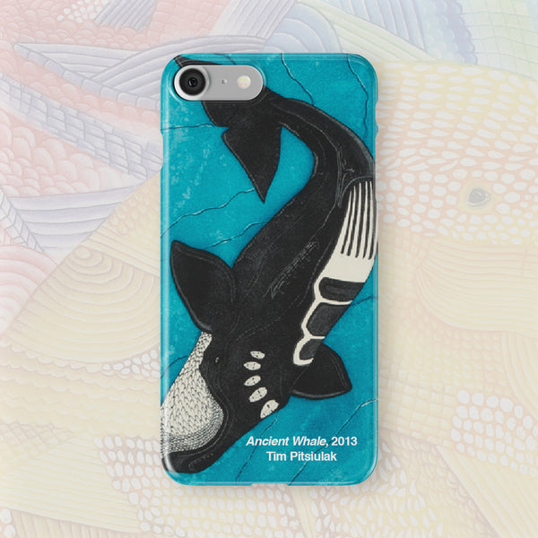 Ancient Whale - Tim Pitsiulak - iPhone Case