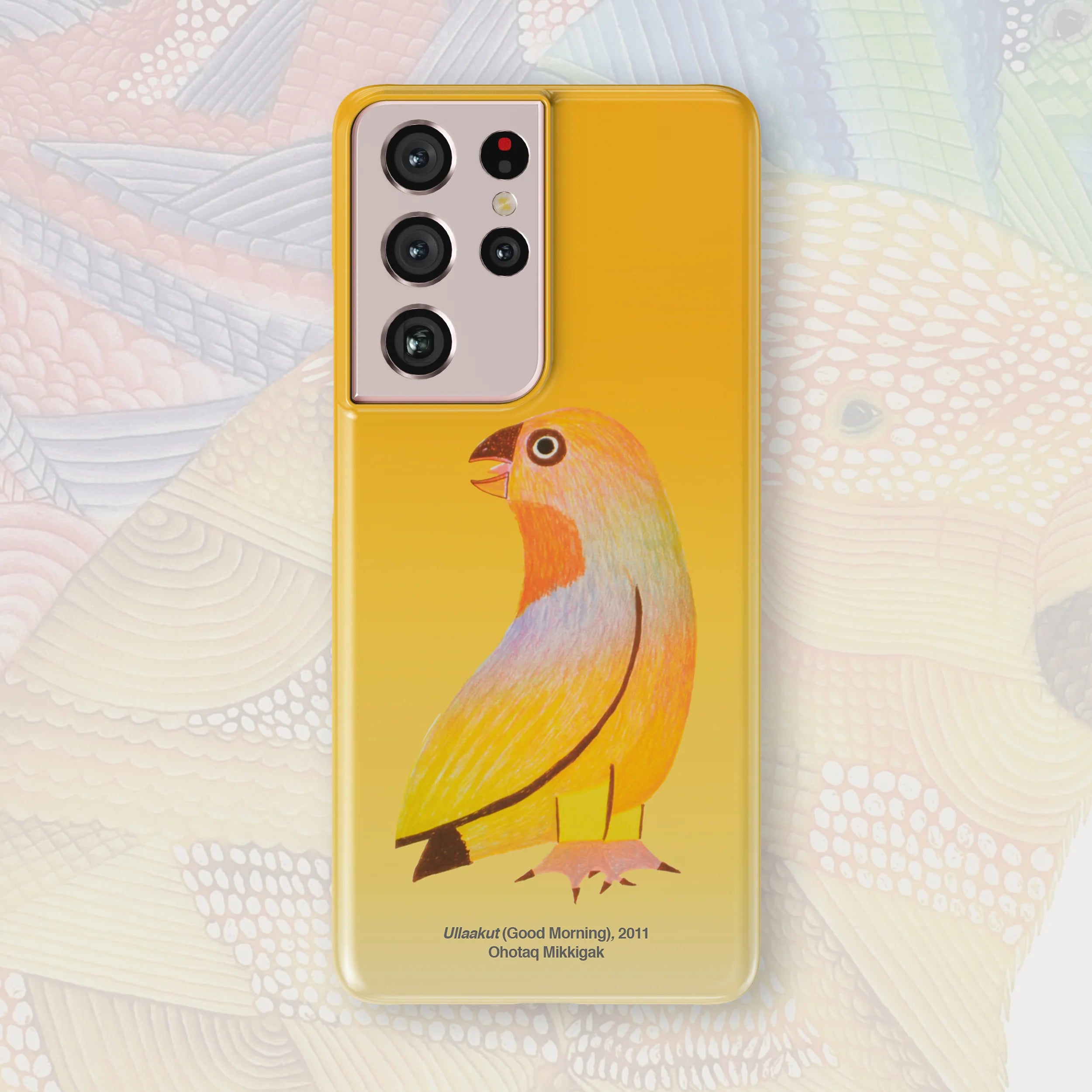 Ullaakut (Good Morning) - Ohotaq Mikkigak - Android Case