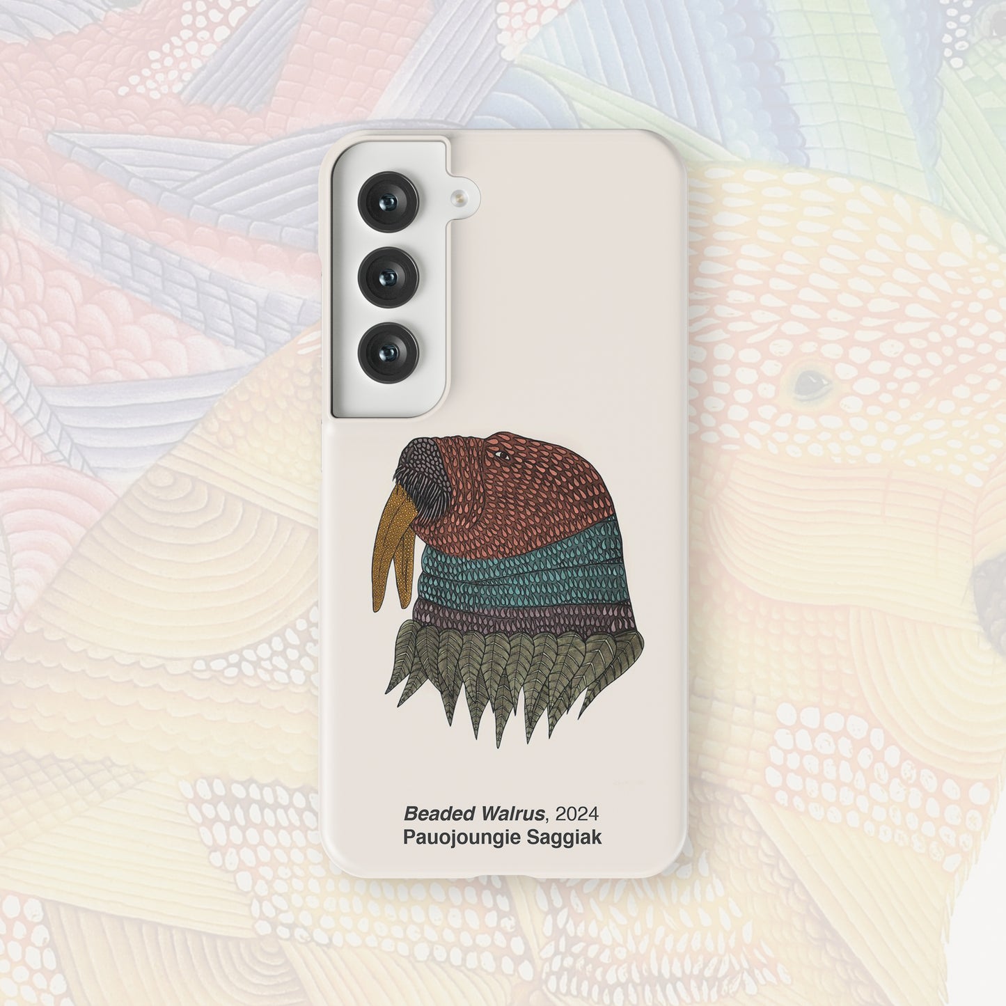 Galaxy S23+ - Nunacase - Pauojoungie Saggiak--Beaded Walrus - 2024