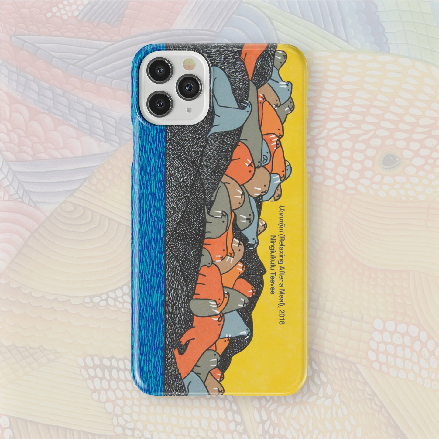 iPhone 11 Pro Max - Uunnijut (Relaxing After A Meal) Stonecut - Ningiukulu Teevee