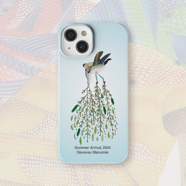 Summer Arrival - Qavavau Manumie - iPhone Case