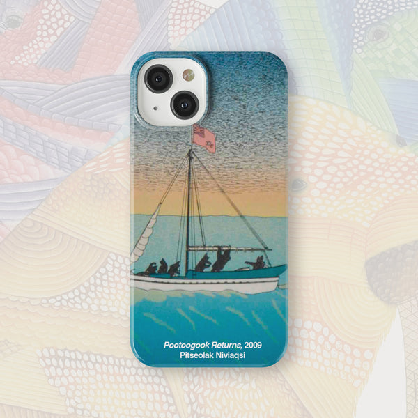 Pootogook Returns - Pitseolak Niviaqsi - iPhone Case