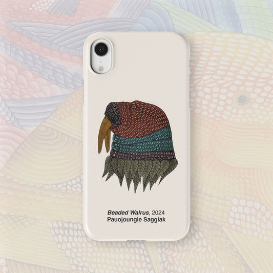 iPhone XR - Beaded Walrus - Pauojoungie Saggiak