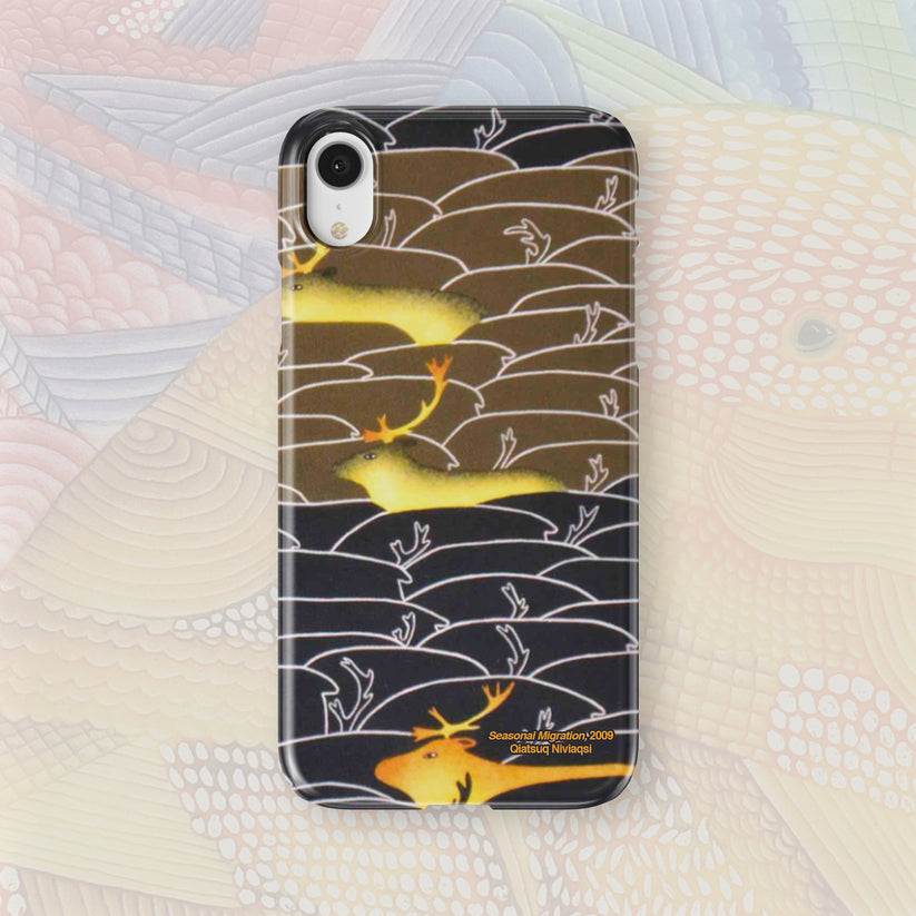 Seasonal Migration - Qiatsuq Niviaqsi - iPhone Case