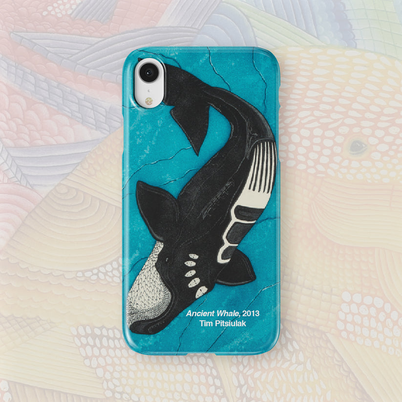 Ancient Whale - Tim Pitsiulak - iPhone Case