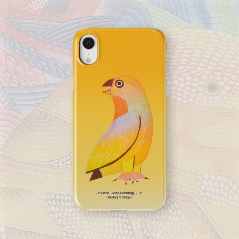 Ullaakut (Good Morning) - Ohotaq Mikkigak - iPhone Case