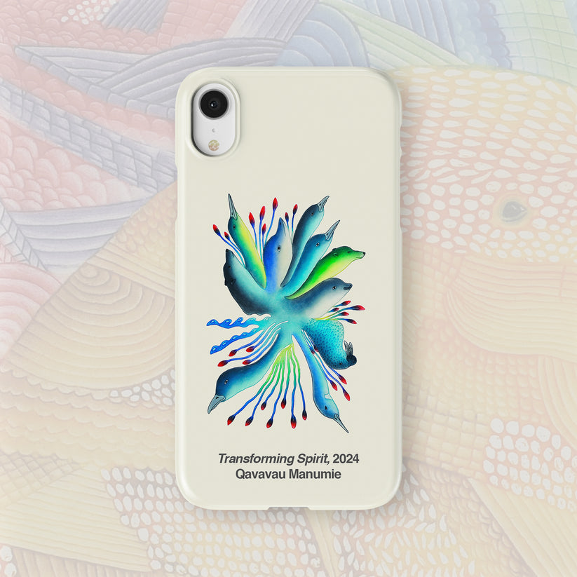 Transforming Spirit - Qavavau Manumie - iPhone Case