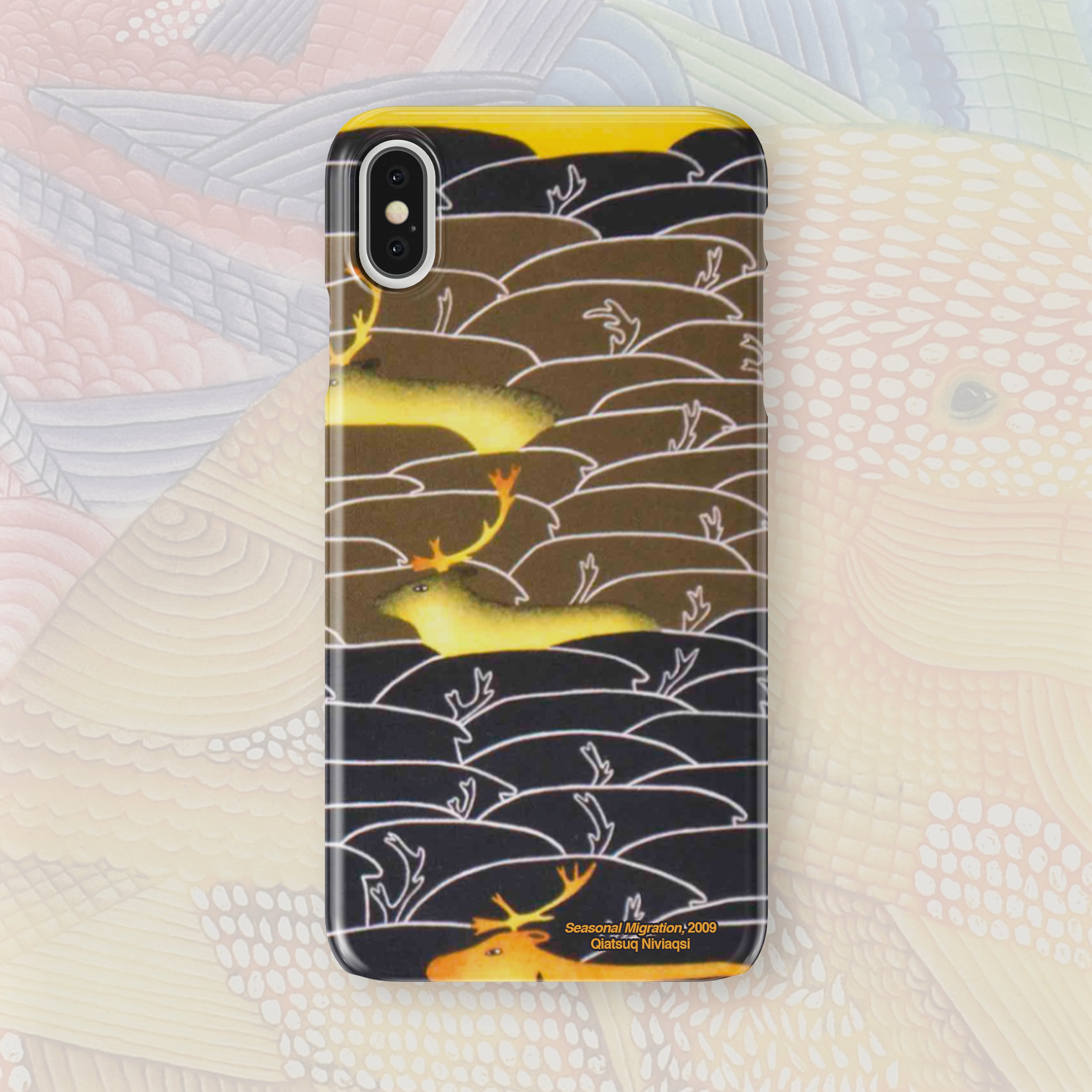 Seasonal Migration - Qiatsuq Niviaqsi - iPhone Case