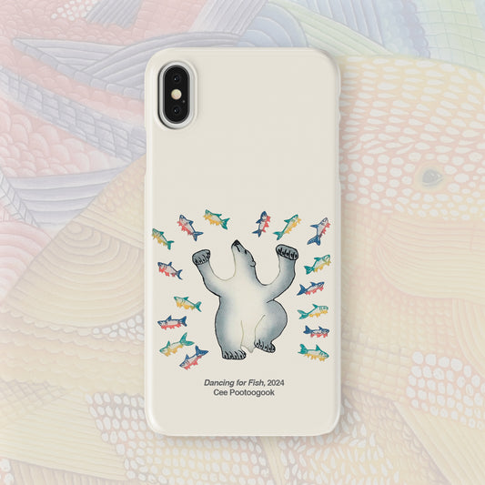 iPhone XS Max - Dancing For Fish - Cee Pootoogook