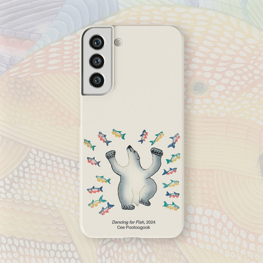 Galaxy S22+ - Nunacase - Cee Pootoogook--Dancing For Fish - 2024