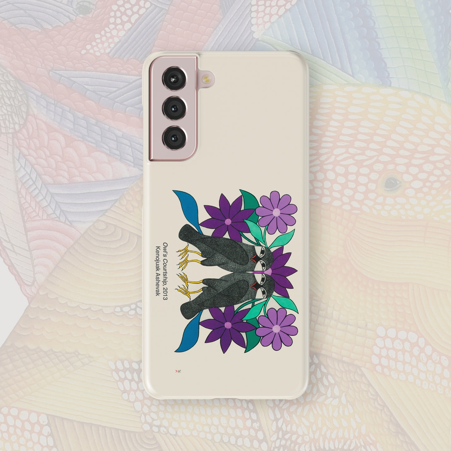 Galaxy S24 FE - Nunacase - Kenojuak Ashevak--Owl’s Courtship - 2013