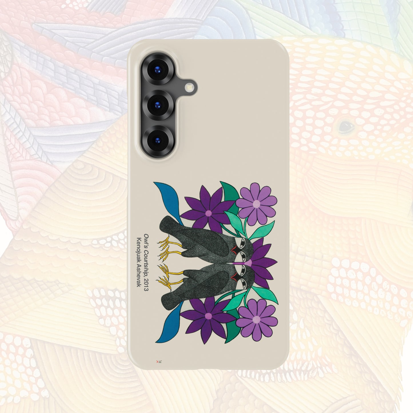 Galaxy S24+/S25+ - Nunacase - Kenojuak Ashevak--Owl’s Courtship - 2013
