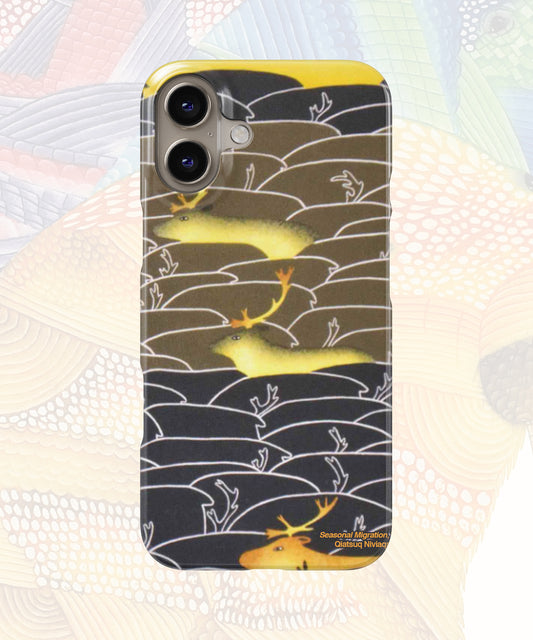 iPhone 16 Plus - Nunacase - Qiatsuq Niviaqsi--Seasonal Migration - 2009